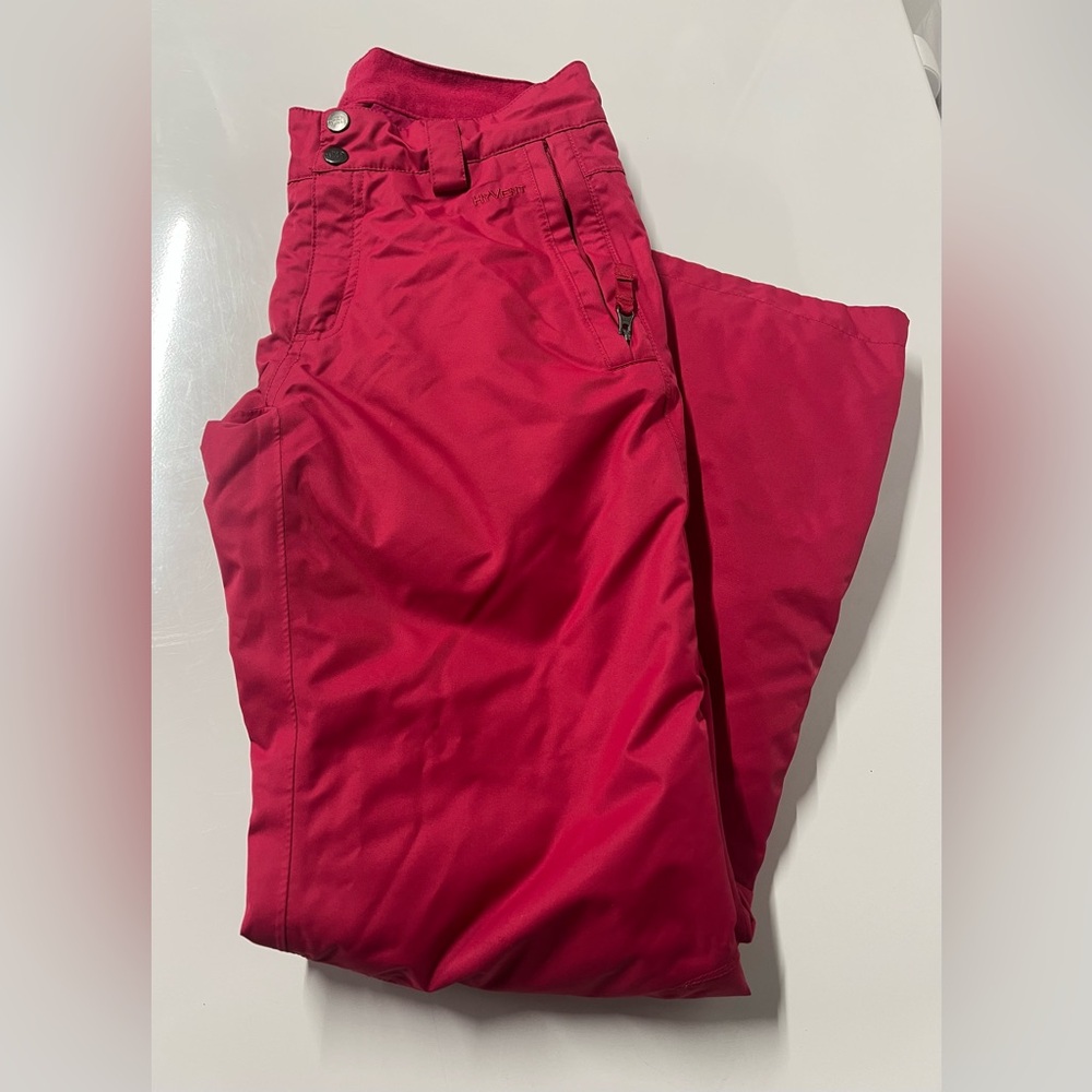 The North Face women’s Hyvent Ski Snow Pants size xs TNF pink magenta